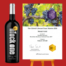 Lade das Bild in den Galerie-Viewer, B1ockOne 2017 Cabernet Franc